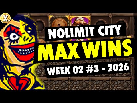 NOLIMIT CITY MAX WINS NEW SLOTS (WEEK 02 #3 - 2026)