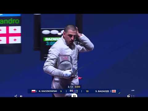 European Games 2023 SMS - GOLD - Krzysiek Kaczkowski POL v Sandro Bazadze GEO