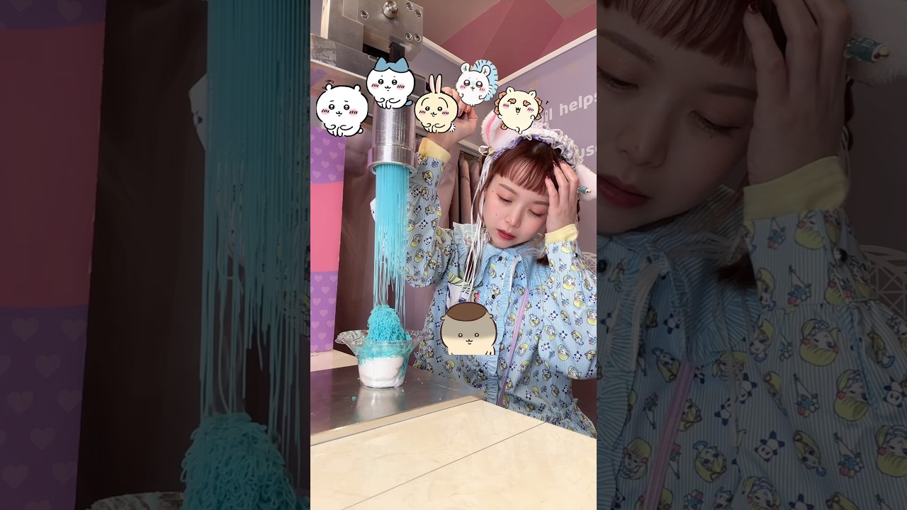 ちいかわモンブラン作ってみたwwww