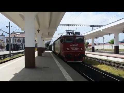 EA-357 a Depoului Cluj Napoca pleaca din statia Cluj cu trenul R-4110 si super goarne