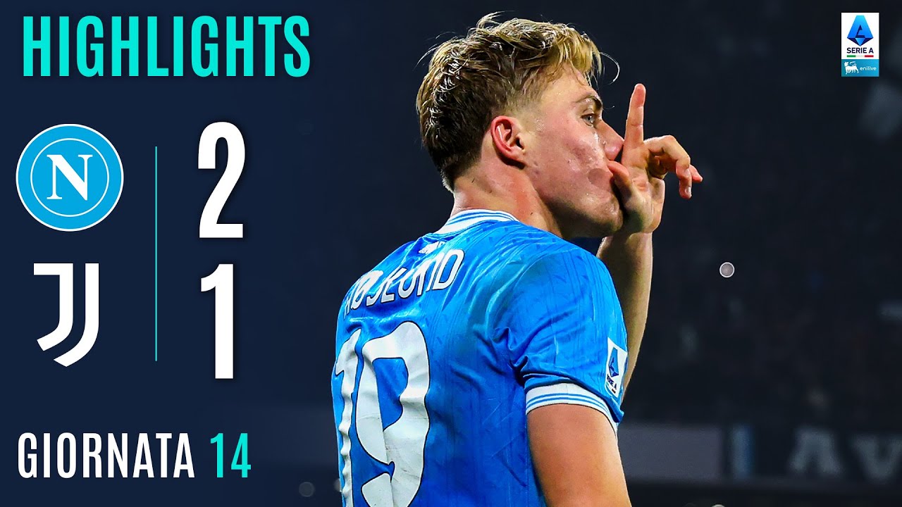 NAPOLI-JUVENTUS 2-1 | HIGHLIGHTS | 14ª GIORNATA | SERIE A ENILIVE 2025/26