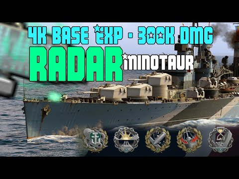 Radar Minotaur - 4+k base Exp - 300k+ DMG