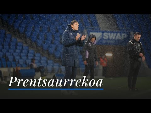 POSPARTIDO | Ansotegi, Balda, Aguirre: “Nos sentimos fuertes en casa” | Sanse 1-0 Real Valladolid