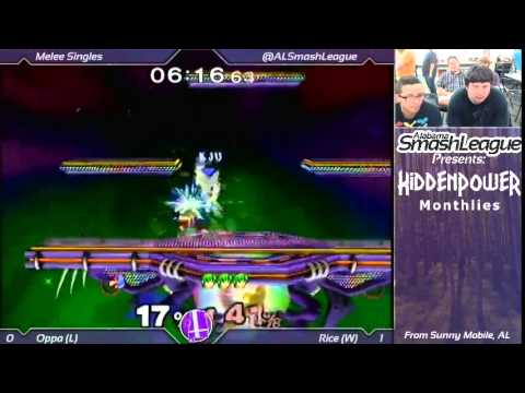 HP Monthlies (Nov. 2014) - Grand Finals - Oppa (Falco, Peach) vs. Rice (Marth) - Melee