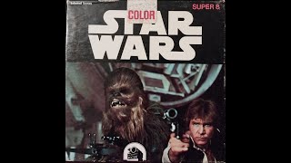 Star Wars   Ken Films super 8mm 200 ft color (sorta) edition.  Music by John Williams.