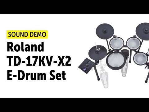 Roland | TD-17 KVX2 | E-Drum Set | Sound Demo (no talking)
