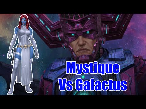 Mystique vs Galactus! Giant Boss Raid! (Marvel Future Fight)