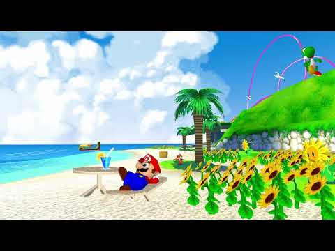 Nostalgic Mario Party 1 Chill Study Music (1 Hour) for Focus