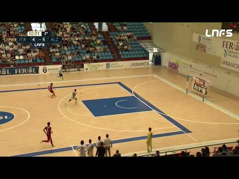 Gol Alex Naranjo (4-7) O Parrulo Ferrol - Alzira FS. 1/4 Play Off, J1. 2Div. LNFS