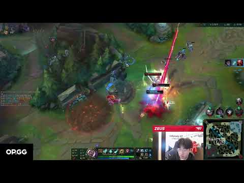 T1 Zeus hype Sylas plays