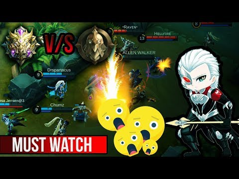 MYTHIC VS WARRIOR DIVISION | PLAYING MOSKOV AGAINST WARRIOR RANK |EASY SAVAGE| MOBILE LEGENDS