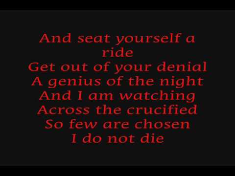 rob zombie - in the hands of death burn baby burn (lyrics)