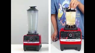 Máy Xay Sinh Tố Đa Năng KAW SILVER CREST SC-1589 Máy Xay Công Nghiệp 2 Cối Xay Công Suất 4500W
