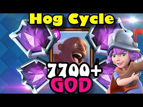 🔥JACK is GOD Hog Cycle 👈and YersonCz is BEAST  -Clash Royale