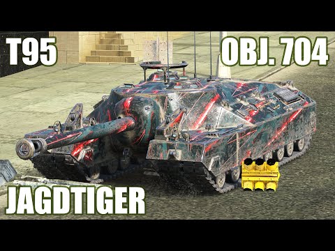T95, Jagdtiger & Obj.704 ● WoT Blitz