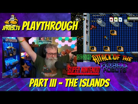 Attack of the PETSCII Robots - Part III - The Islands