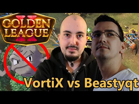 Rückkehr von VortiX 🇪🇸 vs Beastyqt 🇷🇸 - Kein Stein - Golden League 2 - Age of Empires 4 [Deutsch/4K]
