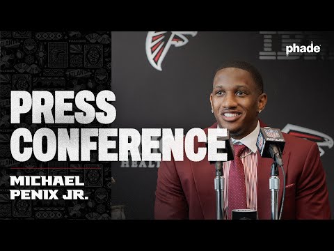 Michael Penix Jr. Press Conference | Atlanta Falcons