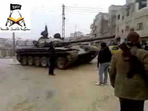 استعداد كتيبة أنصار السنة للهجوم على إدارة الدفاع الجوي في بلدة المليحة في ريف دمشق