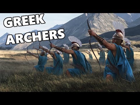 Total War ARENA - Greek Archers - Tier 5 Cycladic Archers - Cynane Gameplay