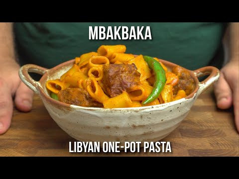 How to make Libyan Mbakbaka - A warmly spiced one pot pasta masterpiece