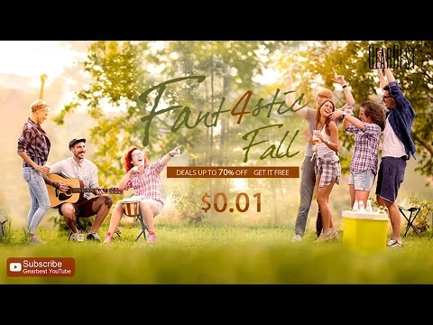 FANTASTIC FALL SALE Is Beginning NOW! - Gearbest.com