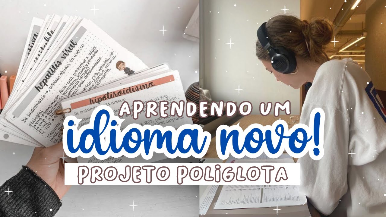 COMO APRENDER UM NOVO IDIOMA | DICAS PARA SER POLIGLOTA *estudos, línguas estrangeiras*