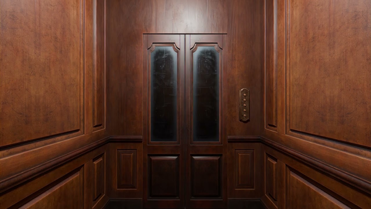 Old Elevator 3D Model