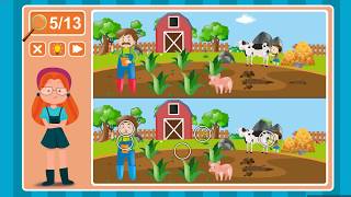 Viki Spotter: The Farm, Level 20 Walkthrough, 1080p/60FPS.