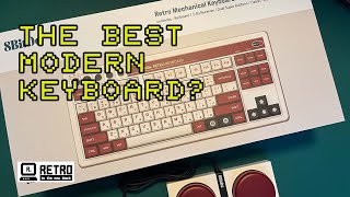 8BitDo Famicom Keyboard - the coolest and BEST? keyboard I own - #8bitdo #famicom #keyboard #retro