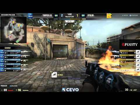 Epsilon eSports vs Torpedo.GG Game 1 (CEVO-P CS:GO Season 9) - Helium & Metuz