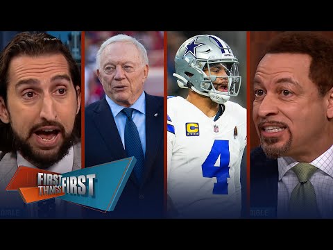 Jerry Jones ‘proud of Cowboys roster’, Is Dallas really all-in? | NFL | FIRST THINGS FIRST