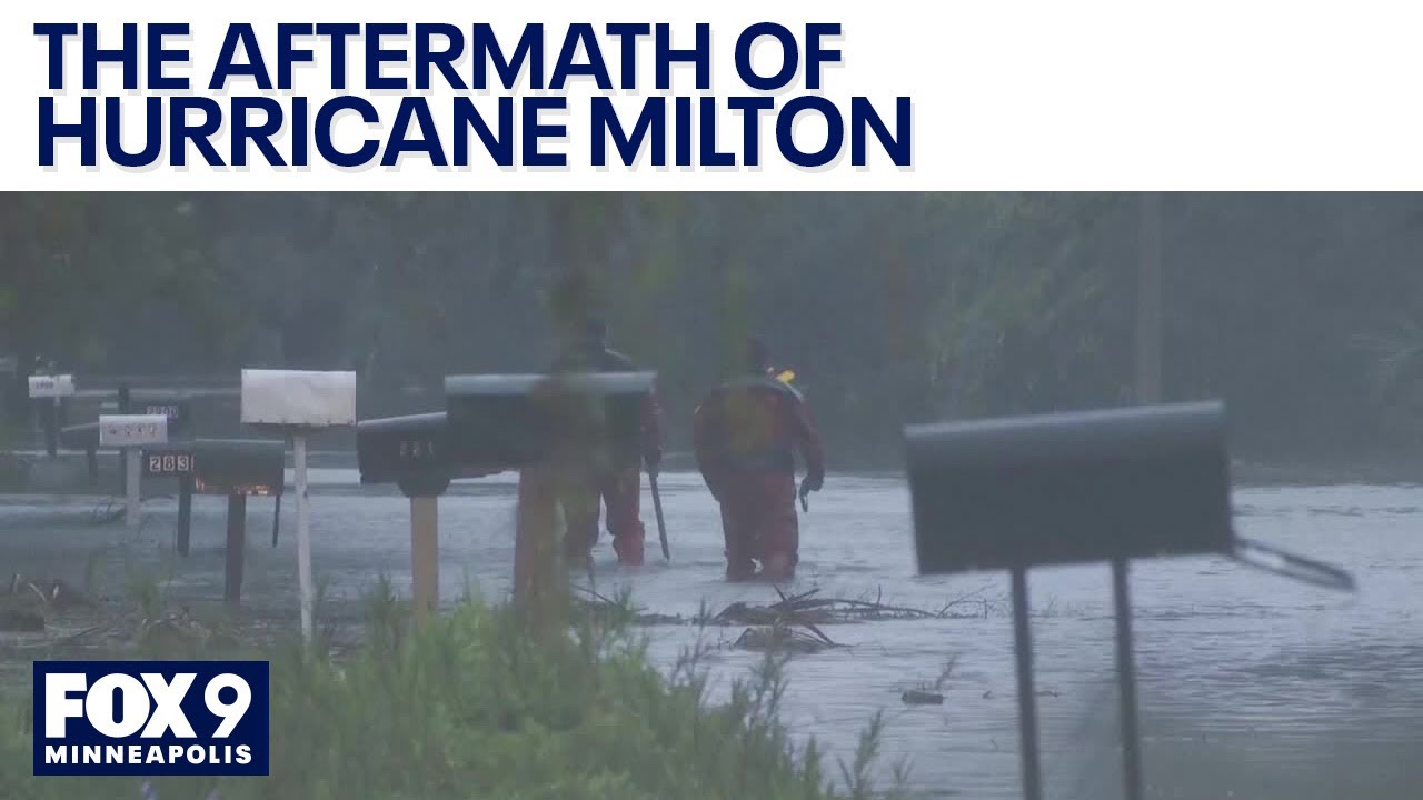 Hurricane Milton: Millions left without power, water rescues underway