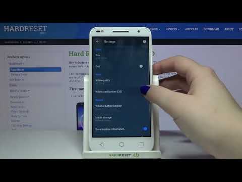 How to Enable & Disable Video Stabilization on Alcatel U5 HD