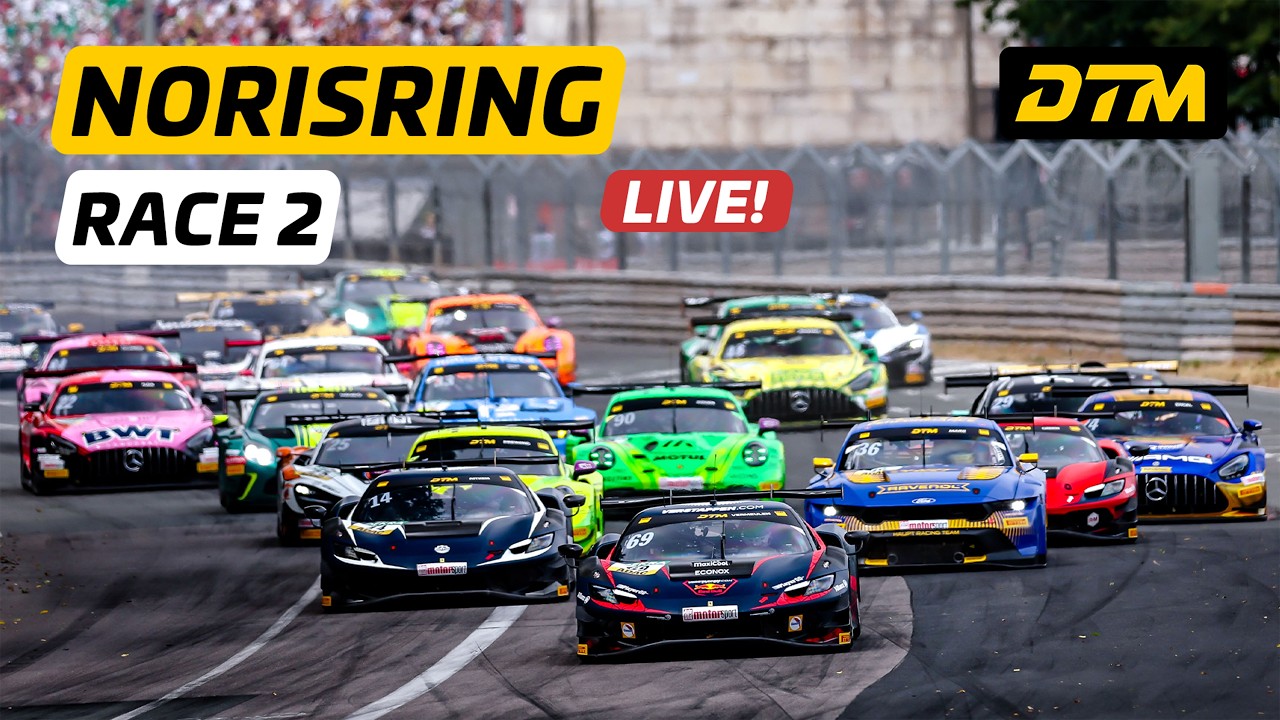 LIVE: DTM Norisring 2026 – RACE 2! 🏆🔥 The Grand Sunday Finale | DTM 2026