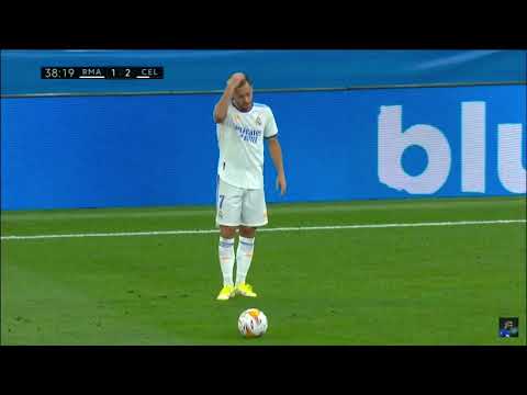 Eden Hazard vs Celta Vigo 2021/22