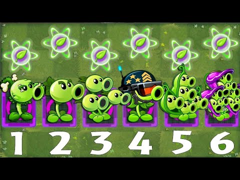 All Plants Team PEA VS PULT LAUNCH - Who Will Win? Pvz 2 Team Plant Battlez