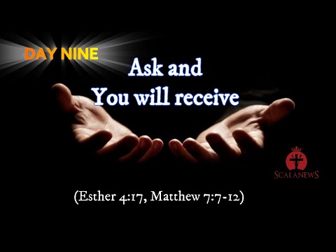🇬🇧 Day 8 of Lent (13th of March): Fr. Joseph reflects on the theme: Ask and you will receive