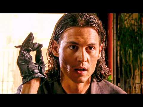 Johnny Depp uses his Third Arm on a Barista | Once Upon a Time in Mexico | CLIP