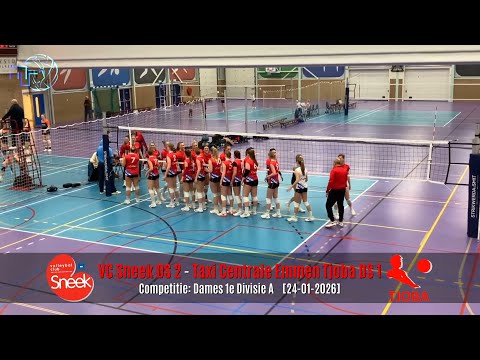 Volleybal Dames 1e Divisie A: VC Sneek D2 - Taxi Centrale Emmen Tjoba D1 [24-01-2026]