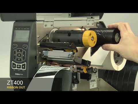 Zebra ZT410 and ZT420 How-to Remove The Ribbon