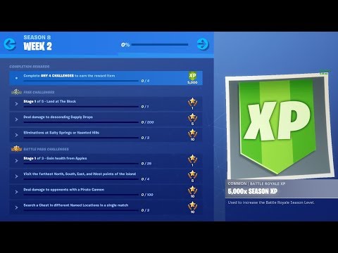 Fortnite | Season 8 Week 2 Challenges! :)