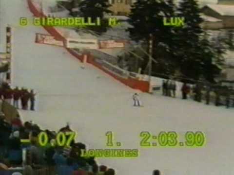 1. Platz in Gröden, Italien (1988) - Marc Girardelli