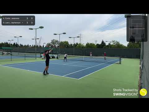 USTA 3.0 NorCal Sectionals - Austin and John vs. Christopher and Darren - W 6-3, 6-3