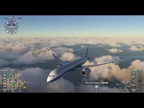 Frozen wingtip Boeing 787 Dreamliner - Microsoft Flight Simulator 2020