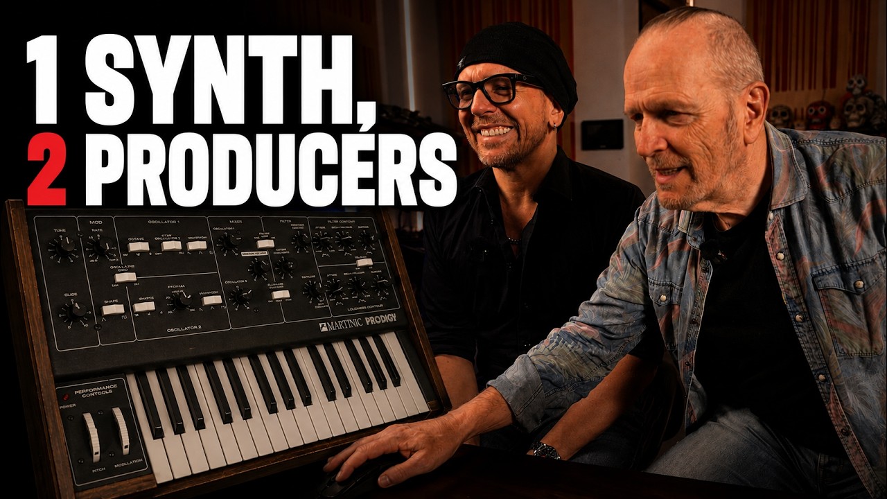 Two Producers, One Synth, One Track