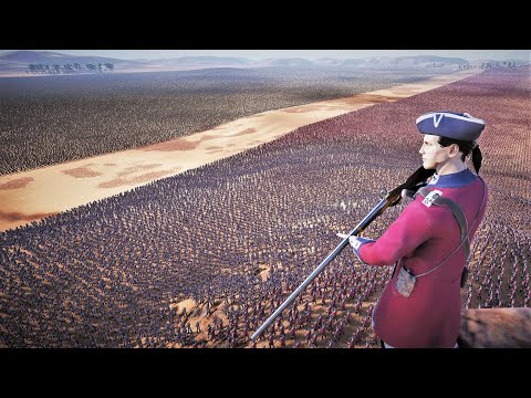 1 MILLION WW2 SOLDIERS vs 1 MILLION REDCOAT MUSKETEERS - Ultimate Epic Battle Simulator 2