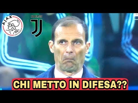 CHIELLINI SALTA L'AJAX - I dubbi di Allegri
