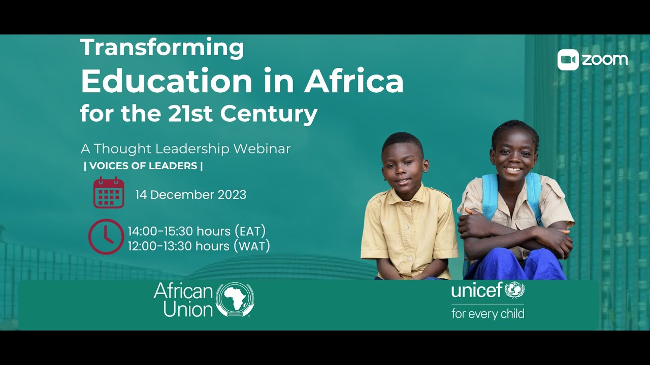 Thought Leadership Webinar on Transforming Education in Africa (“TEiA Online”) | VOICES of LEADERS.