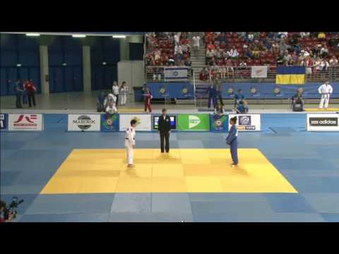 Cadet European Judo Championships - 2015 - BEBOSHVILI, Mzia (GEO)-KELLNER, Shir (ISR)
